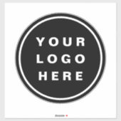 Uw Business Logo Promotion Business Company Sticker (Vel)