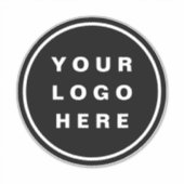 Uw Business Logo Promotion Business Company Sticker (Voorkant)