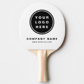 Uw Business Logo Promotion Business Company Tafeltennisbatje (Voorkant)