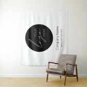 Uw Business Logo Promotion Business Company Wandkleed (In situ)