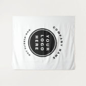 Uw Business Logo Promotion Business Company Wandkleed (Voorkant (horizontaal))