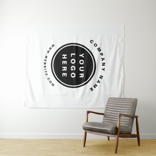 Uw Business Logo Promotion Business Company Wandkleed (In Situ (horizontaal))