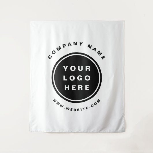 Uw Business Logo Promotion Business Company Wandkleed (Voorkant)