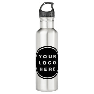 Uw Business Logo Promotion Business Company Waterfles