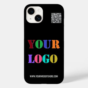 Uw Business Logo Website Kleuren iPhone Case