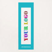 Uw Business Logo Yoga Mat Voorbeeld Aangepaste tek (Voorkant)