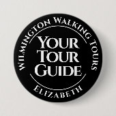 Uw Button voor het toegangspasje voor de rondleidi (Voorkant)