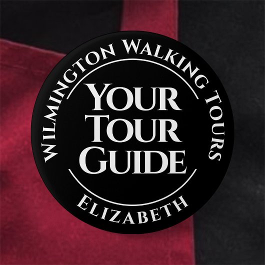 Uw Button voor het toegangspasje voor de rondleidi