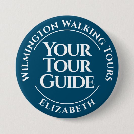 Uw Button voor het toegangspasje voor de rondleidi (Voorkant)