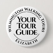 Uw Button voor het toegangspasje voor de rondleidi (Voorkant)