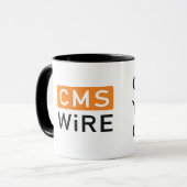 Uw cache wissen | Technische Humor | Logo bedrijf Mok (Voorkant links)