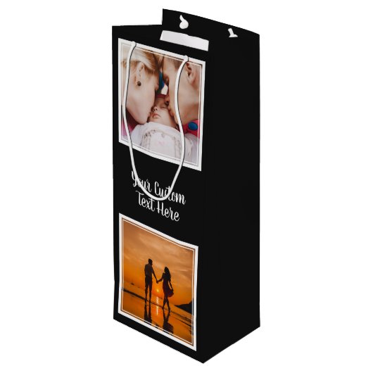 UW cadeautas voor foto's, tekst en kleuren (Achterkant Gekanteld)