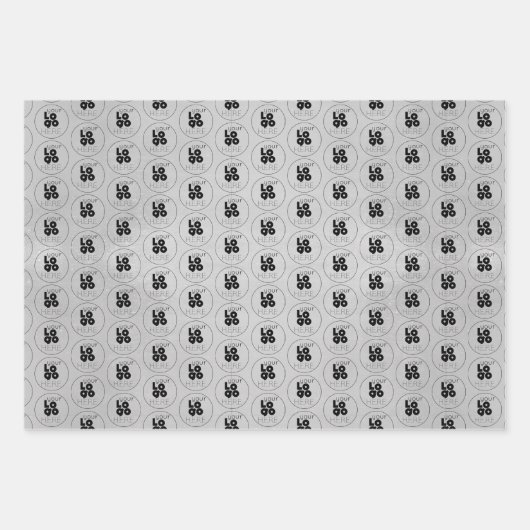 Uw Cadeauverpakking voor Logo Inpakpapier Vel (Voorkant 3)