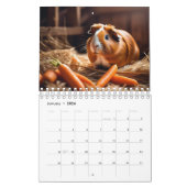Uw cavia foto's maandelijks kalender (Jan 2026)
