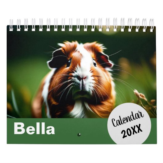 Uw cavia foto's maandelijks kalender (Hoes)