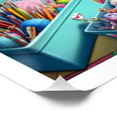 Uw charmante ambachtelijke serie perfect poster (Hoek)