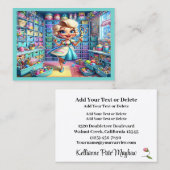 Uw charmante ambachtelijke serie visitekaartje (Voorkant / Achterkant)