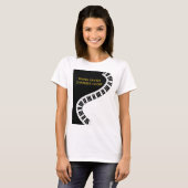 Uw Choir Name Piano Keyboard Musical Shirt (Voorkant volledig)