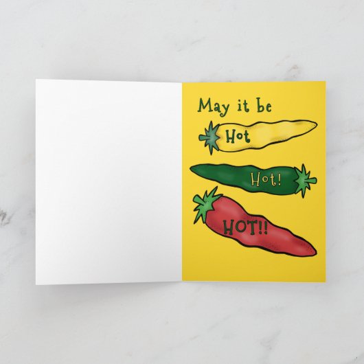 Uw Cinco DE Mayo Jubileum-mag het Heet zijn! Kaart (Binnen)