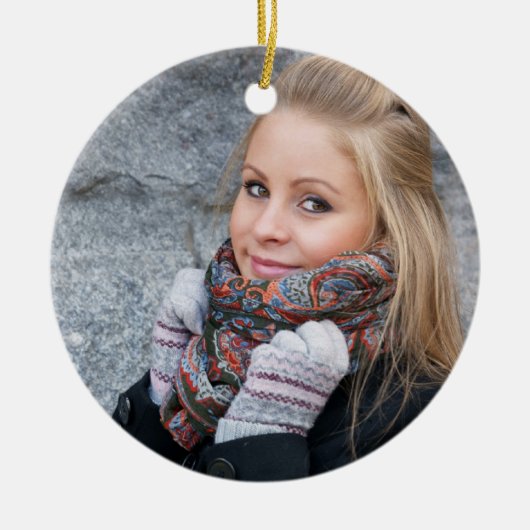 Uw creatie - SRF Keramisch Ornament (Voorkant)