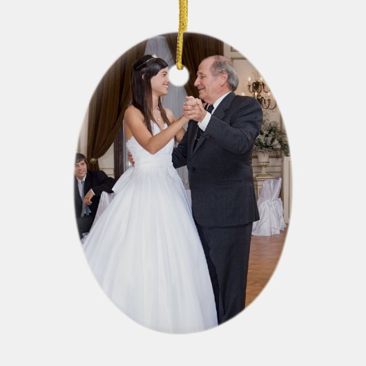 Uw creatiefoto keramisch ornament (Voorkant)