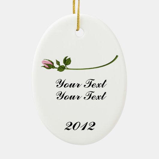 Uw creatiefoto keramisch ornament (Achterkant)