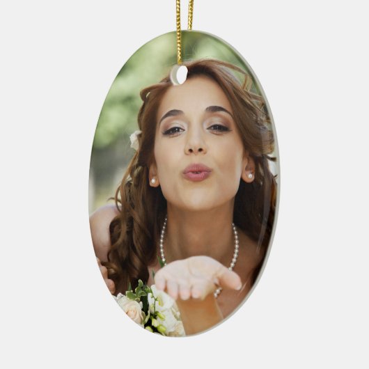 Uw creatiefoto keramisch ornament (Links)