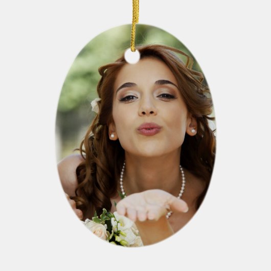 Uw creatiefoto keramisch ornament (Voorkant)