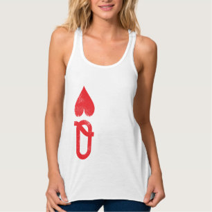 Uw Custom Vrouwen Bella Flowy Racerback Tanktop