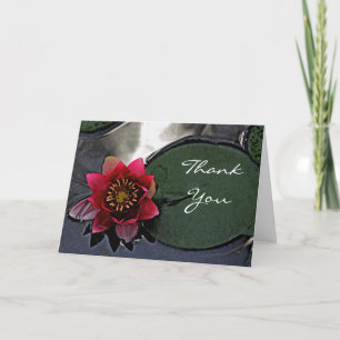 "UW DACHT WAS ZO BEOORDEELD" (LOTUS BEDANKKAART