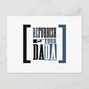 Uw Dada vernieuwen Briefkaart