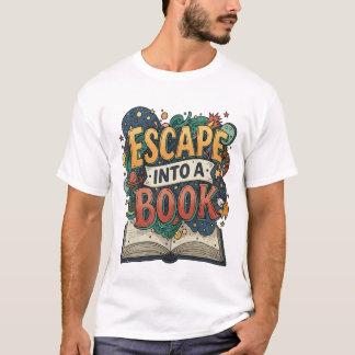 Uw dagelijkse dosis literaire ontsnapping t-shirt