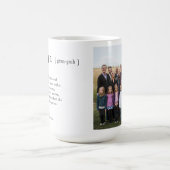 Uw definitie van persoonlijke foto-Mok op opa Koffiemok (Center)