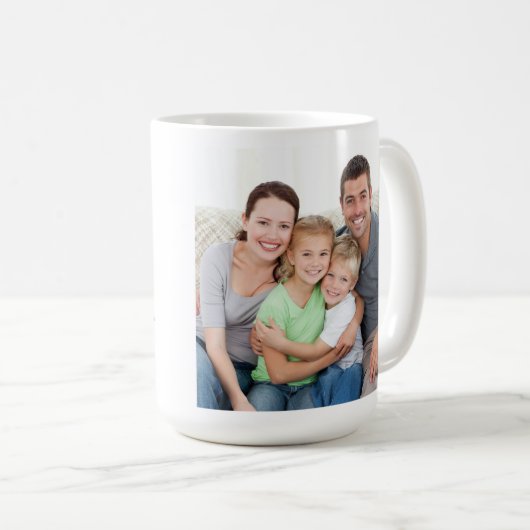 Uw definitie van vader Persoonlijke Foto Mok (Voorkant rechts)