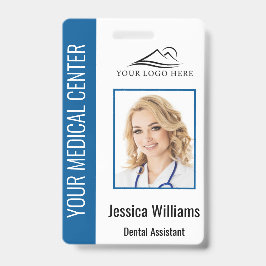 Uw Dentist Kantoor Logo werknemer Foto ID Blue Badge