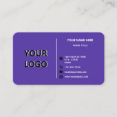 Uw Design Custom Color Business Card Template Visitekaartje (Voorkant)