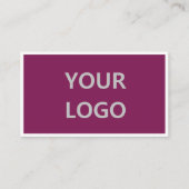 Uw Design Custom Color Business Card Template Visitekaartje (Voorkant)