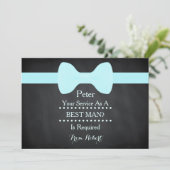 Uw dienst als Beste Man Zwarte Raad van het Chalkb Kaart (Staand voorkant)