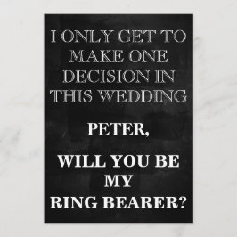 Uw dienst als een RING-DRAGER Aanvraag Kaart