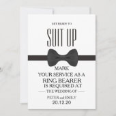 Uw dienst als een Ringdrager Kaart (Voorkant)