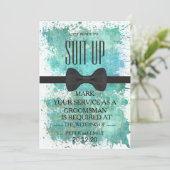 Uw dienst als Groomsman Kaart (Staand voorkant)