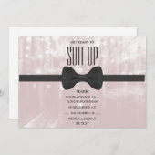 Uw dienst als Groomsman Kaart (Voorkant / Achterkant)