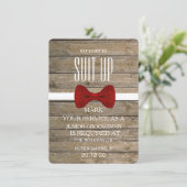 Uw Dienst als Groomsman Uitnodiging (Staand voorkant)