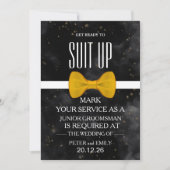 Uw Dienst als Groomsman Uitnodiging (Voorkant)