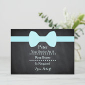 Uw dienst als zwarte het bord van de Drager van de Kaart (Staand voorkant)