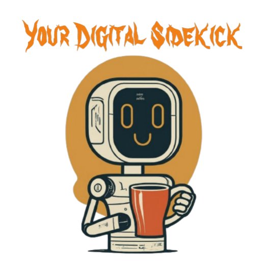Uw digitale sidekick t-shirt