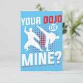 Uw Dojo of mijn borst Gym Boxer Martial Arts. (Staand voorkant)