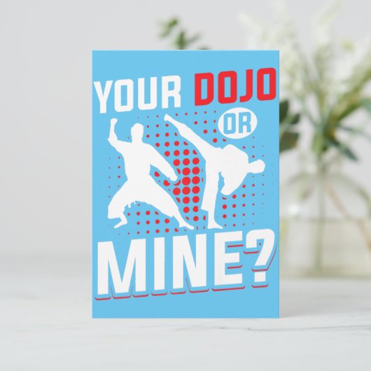 Uw Dojo of mijn borst Gym Boxer Martial Arts. (Staand voorkant)