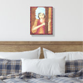 Uw Douane 12"x 12"Verpakt Canvas Afdruk (Insitu (Slaapkamer))