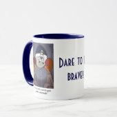 Uw draai voor een Mok van de Moonwalk (Voorkant links)